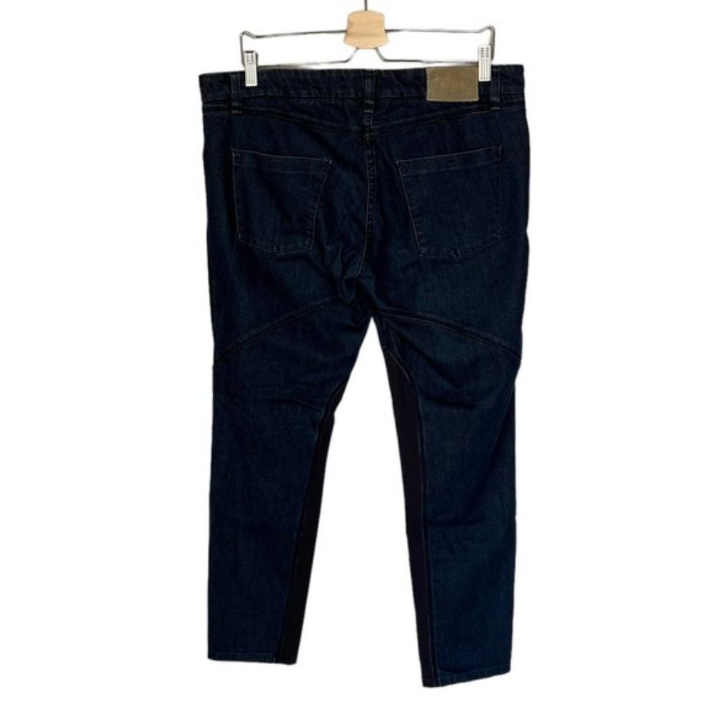 Gunex for Brunello Cuccinelli Equestrian Style Riding Skinny Jeans Size 12 - Picture 2 of 13